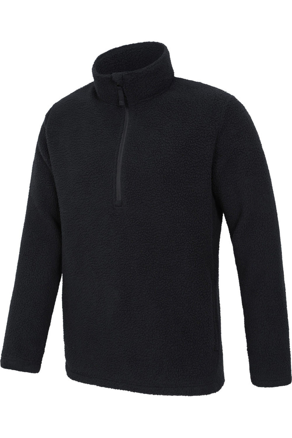 Mountain Warehouse Mens Ted Borg Half Zip Fleece Top