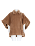 Camel Hair Silk Blend Cape