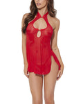 House of Desire 2pc Dragon Chemise & G-String Set