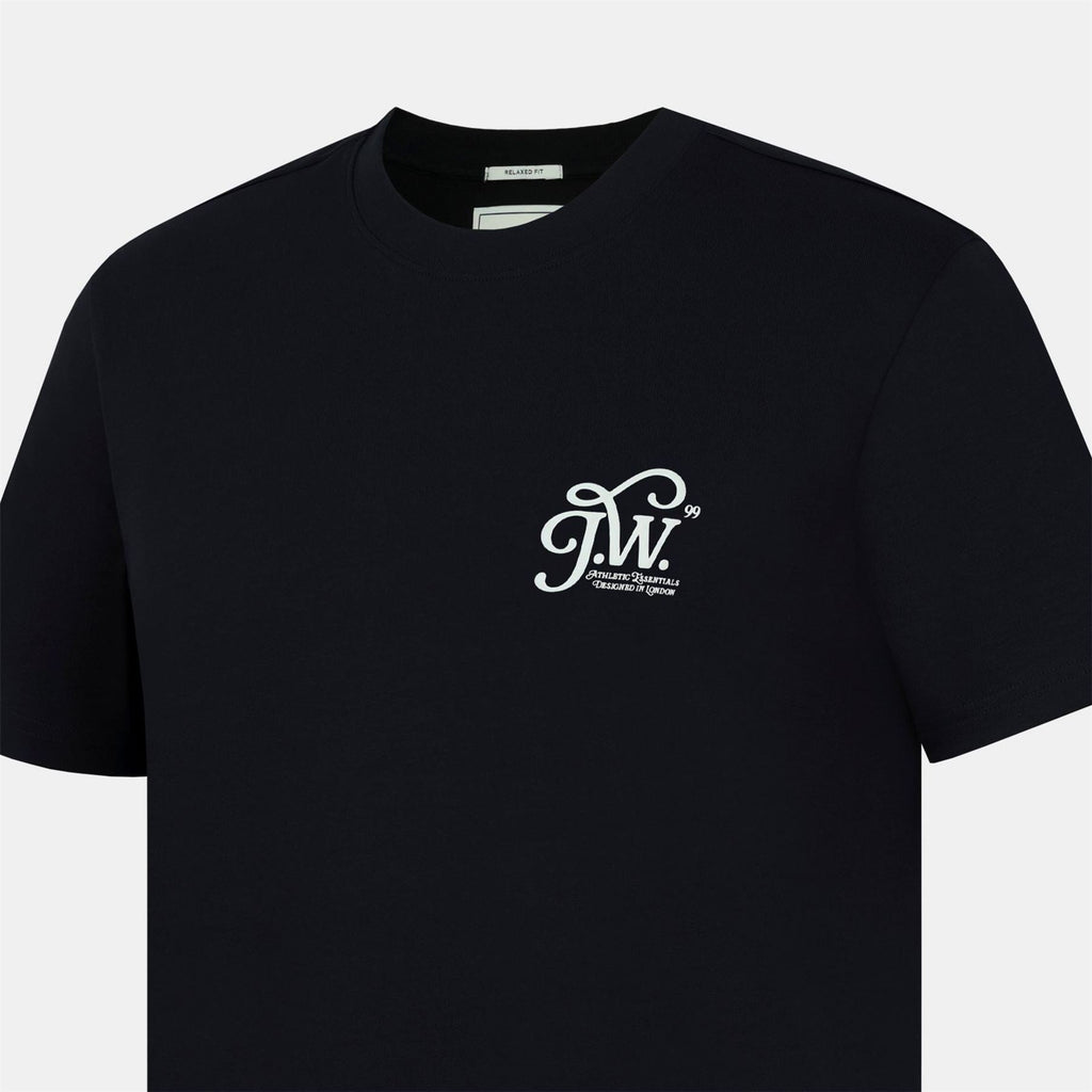 Jack Wills Script Cotton Short Sleeve Crew Neck Oversized T Shirt