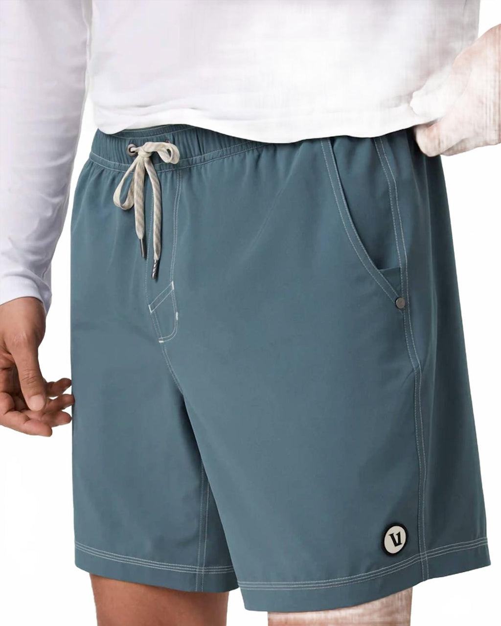 Kore Lined 7” Shorts In Blue Sea