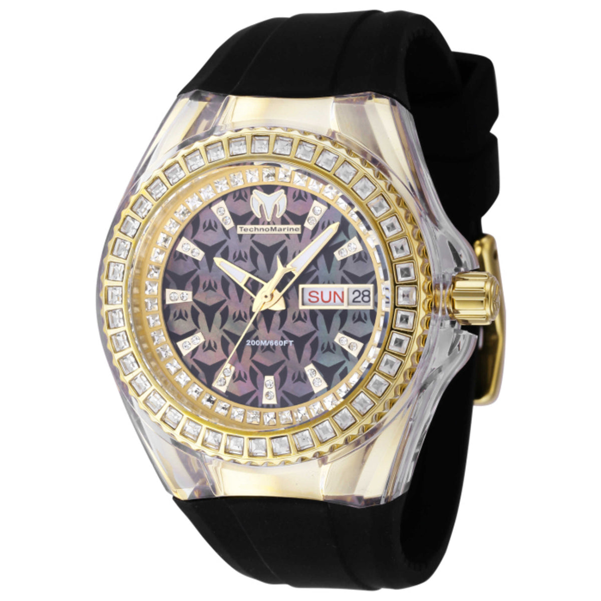 TechnoMarine Women's Cruise Monogram 40mm Quartz Watch TM-121175