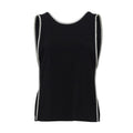 Viscose Cady Rhinestone Sleeveless Tank Top