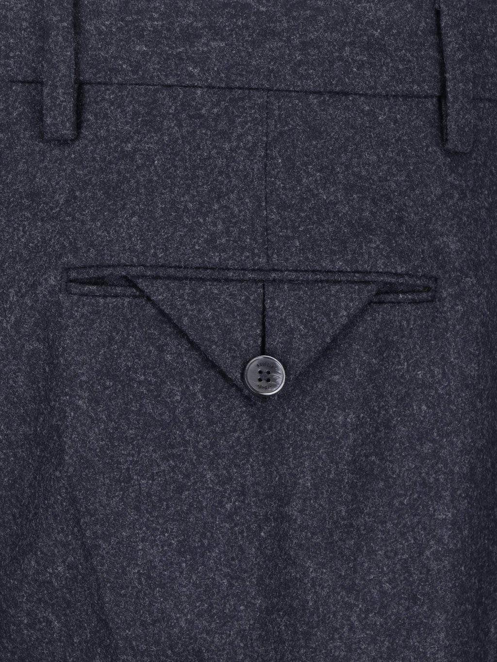 Dark Grey Marguttas High-Waisted Virgin Wool Straight-Leg Pants