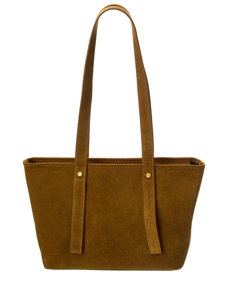 Off-White Small Zip Day Off Suede Tote