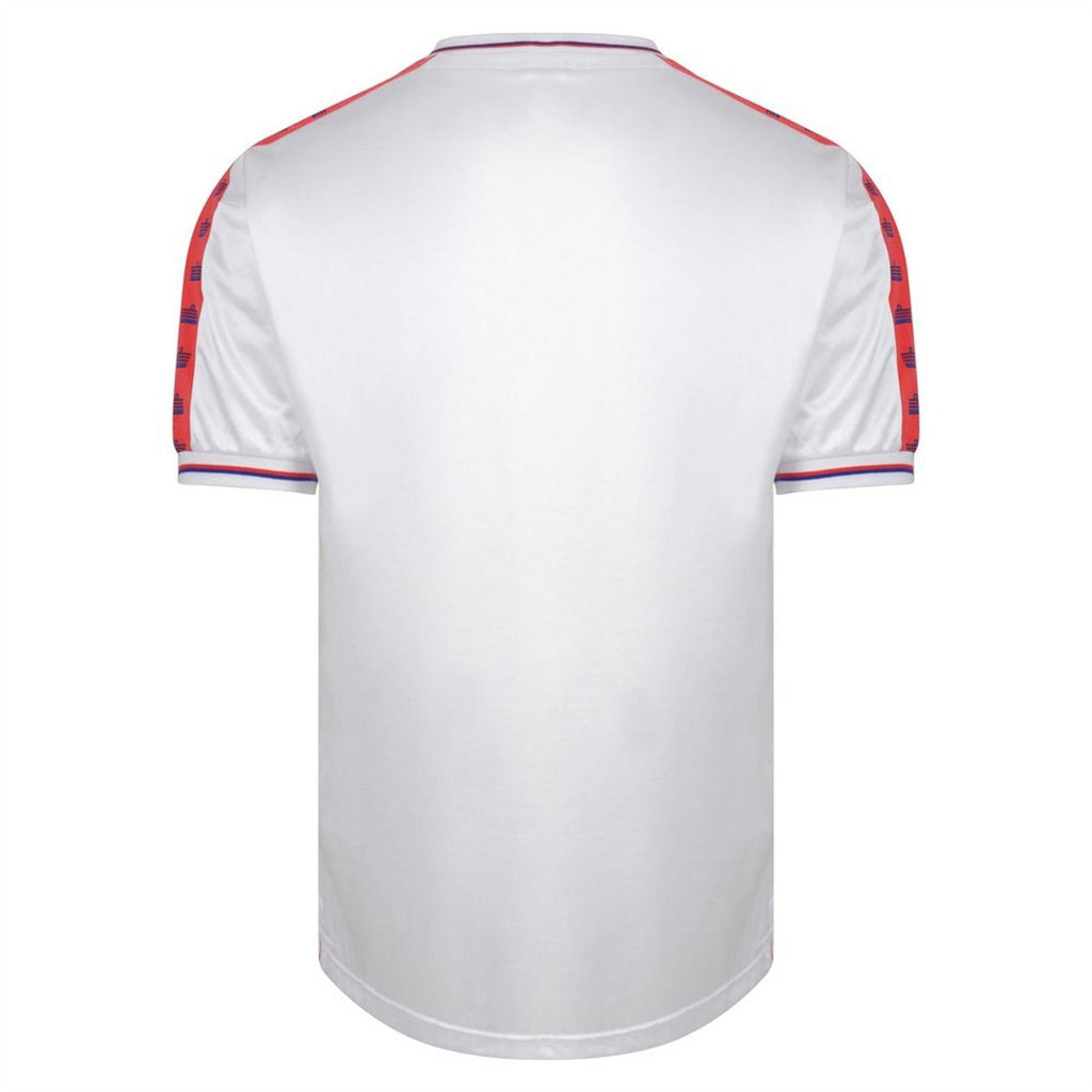 Score Draw Retro Away V-Neck Short Sleeve Jersey Shirt