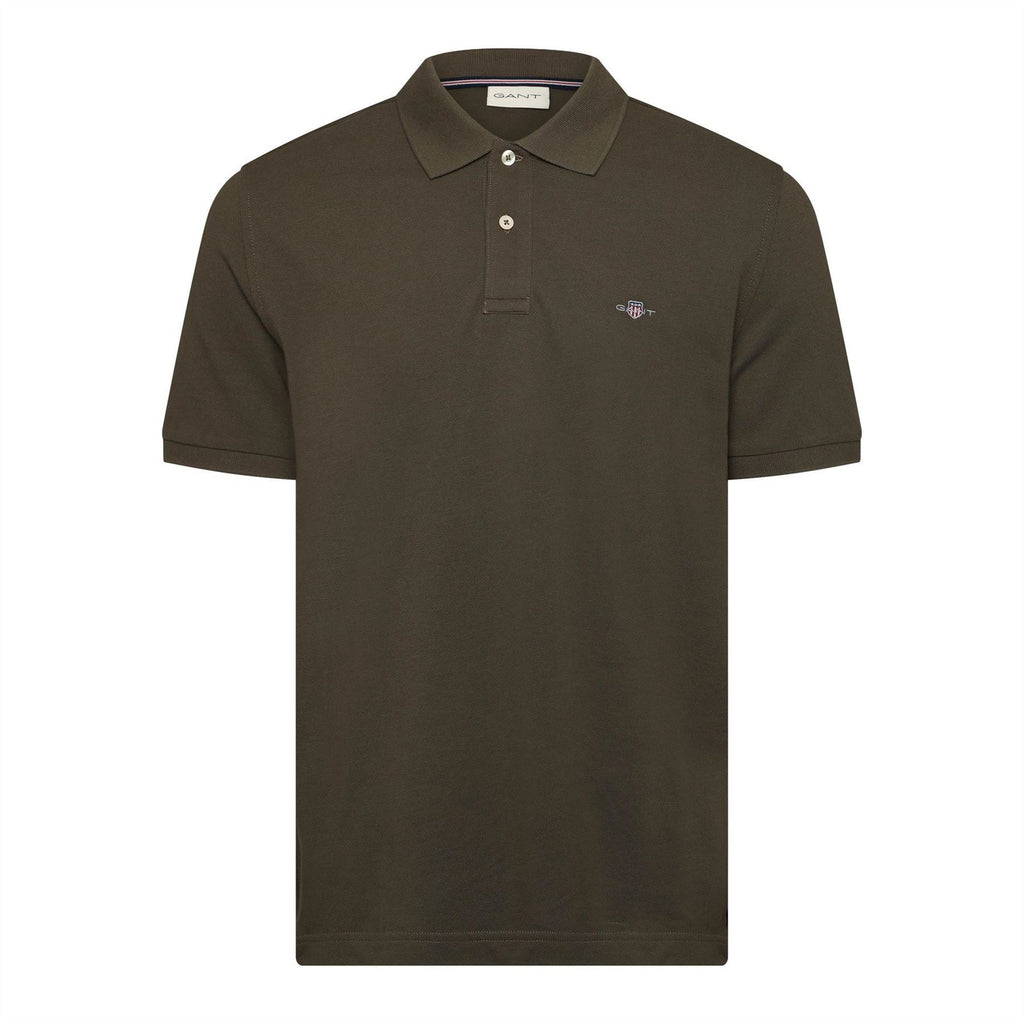 Gant Collared Neck Short Sleeve Polo Shirt