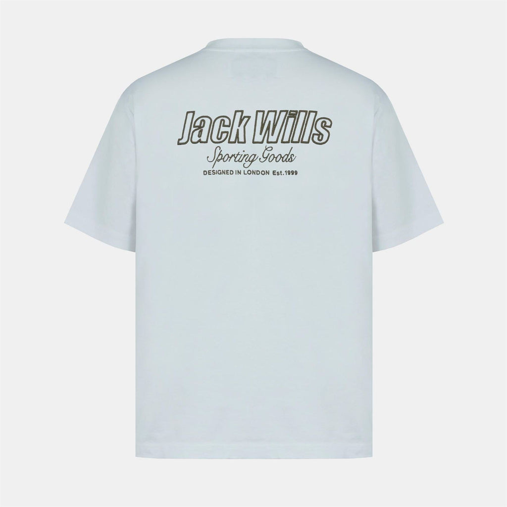 Jack Wills JW Graphic Cotton Short Sleeve Crew Neck T Shirt