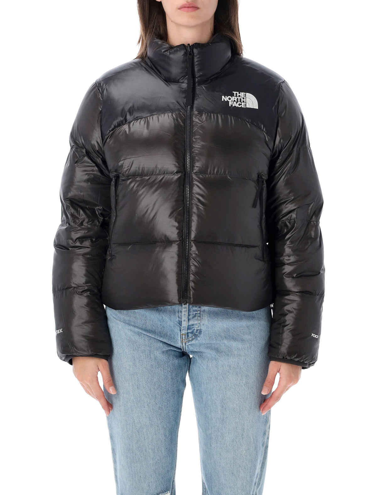 Pertex Nuptse Reversible Cropped Down Jacket