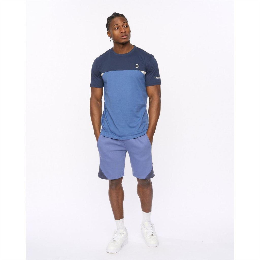 Crosshatch Castlebay Crew Neck Short Sleeve Jersey T-Shirt
