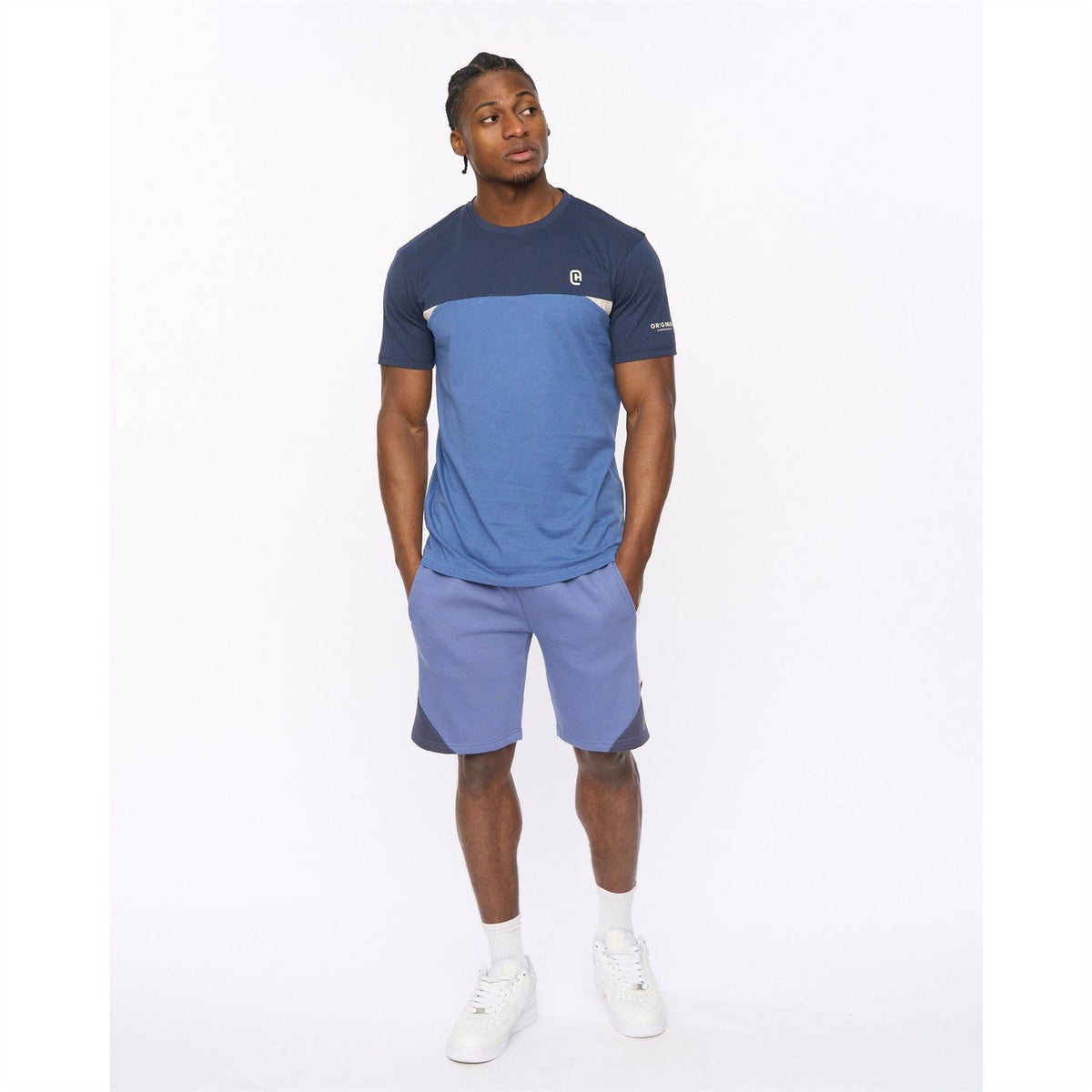 Crosshatch Castlebay Crew Neck Short Sleeve Jersey T-Shirt