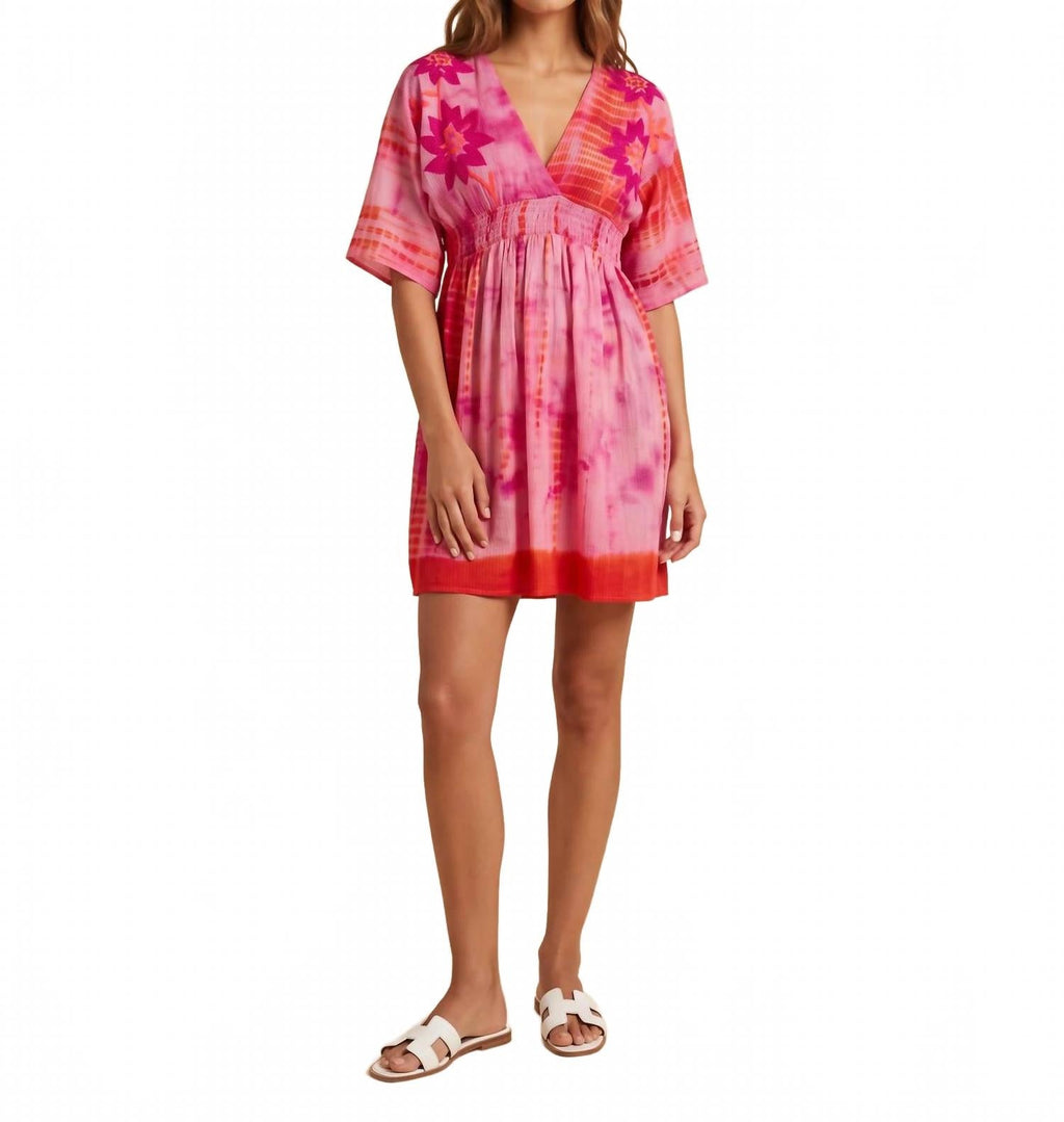 Daisy Mini Dress In Pink