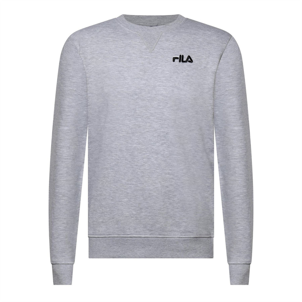 Fila Casper Wordmark Crew Neck Long Sleeve Sweatshirt