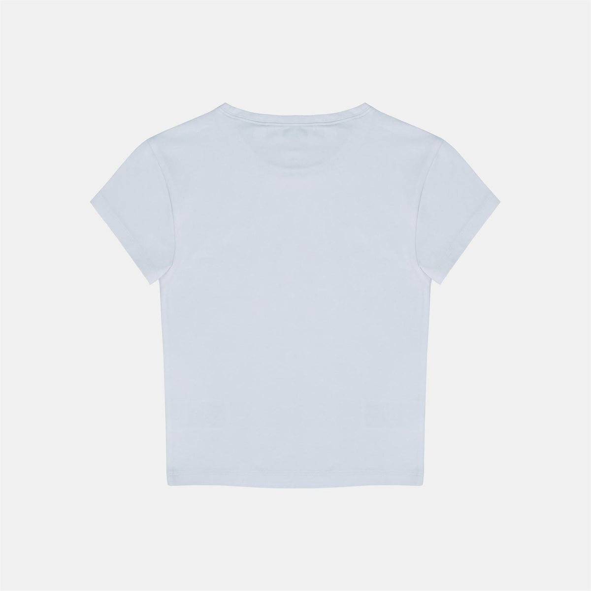 Jack Wills Graphic Cotton Short Sleeve Crew Neck Print Crop Top