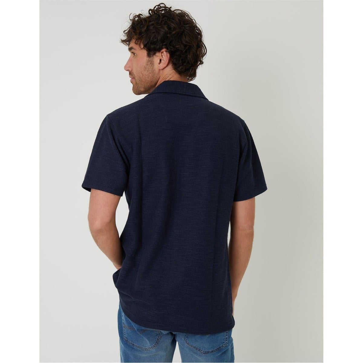 Threadbare Antti Relaxed Fit Short Sleeve Shirt