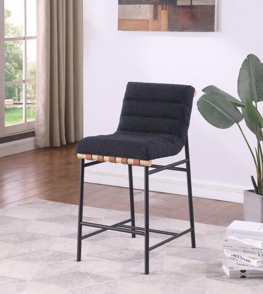 Modern Counter Chair with Comfortable Padded Seating