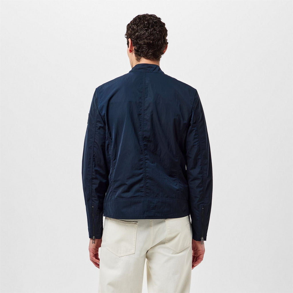 Belstaff Mens Weather Resistant Bomber Jacket
