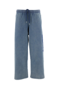 Blue Fadeout Wash Heavy Cotton Sweatpants
