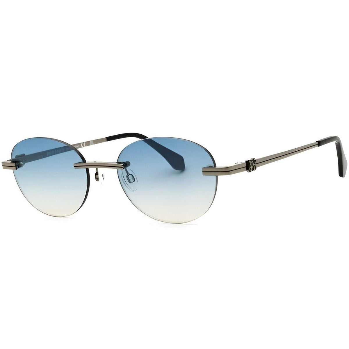 Palm Angels Crystal Round Sunglasses