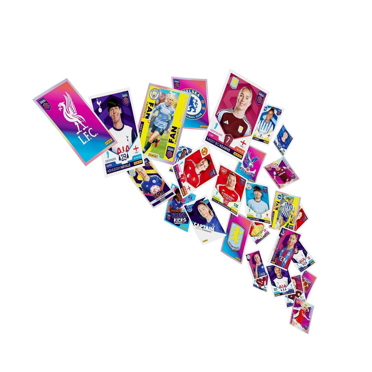 Panini Womens Super League Official Sticker Collection 2025   Packs