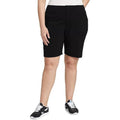 Women's High Rise Fitted Horizon Bermuda Shorts In Black