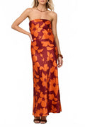 Women's Spring In Love Dress In Orange
