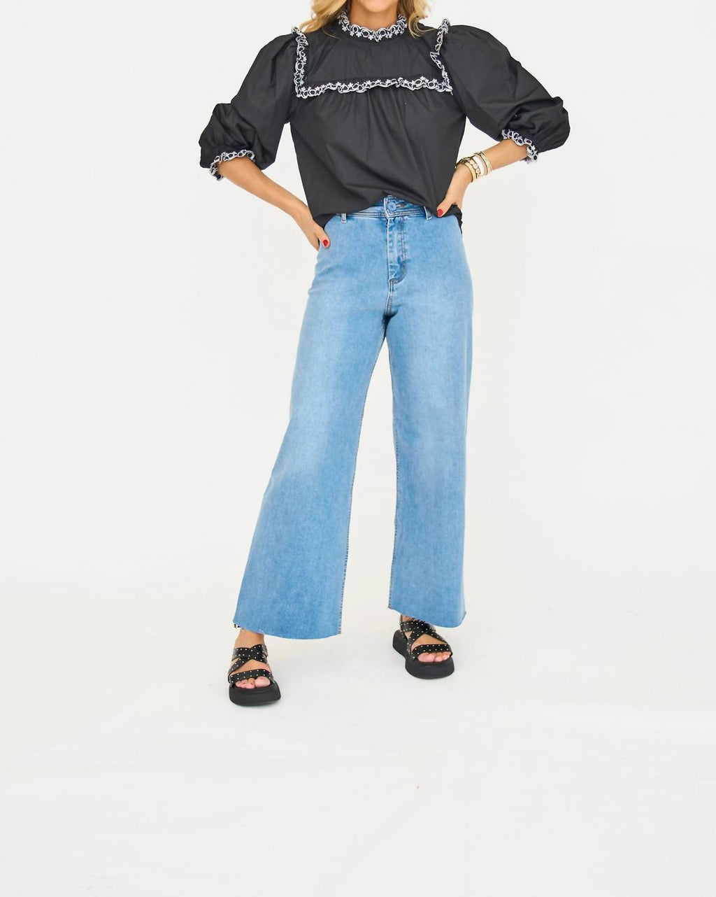 Kelli Top In Black