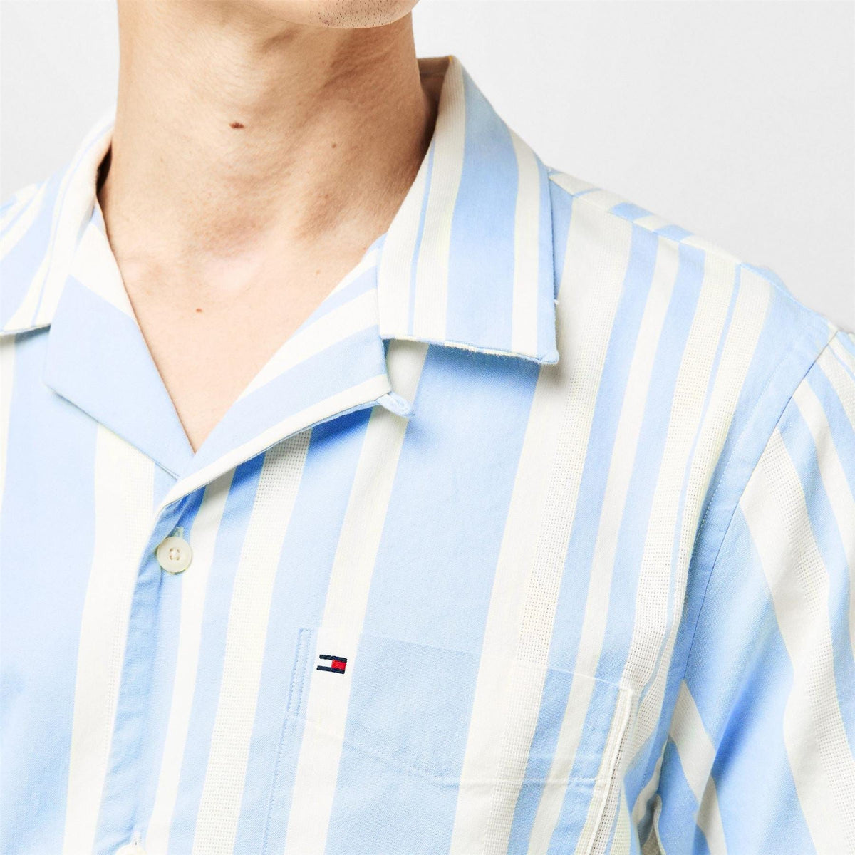 Tommy Hilfiger Stripe Ss Shrt