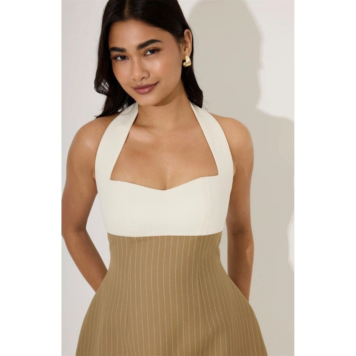 Odd Muse Womens Halter Mini Dress
