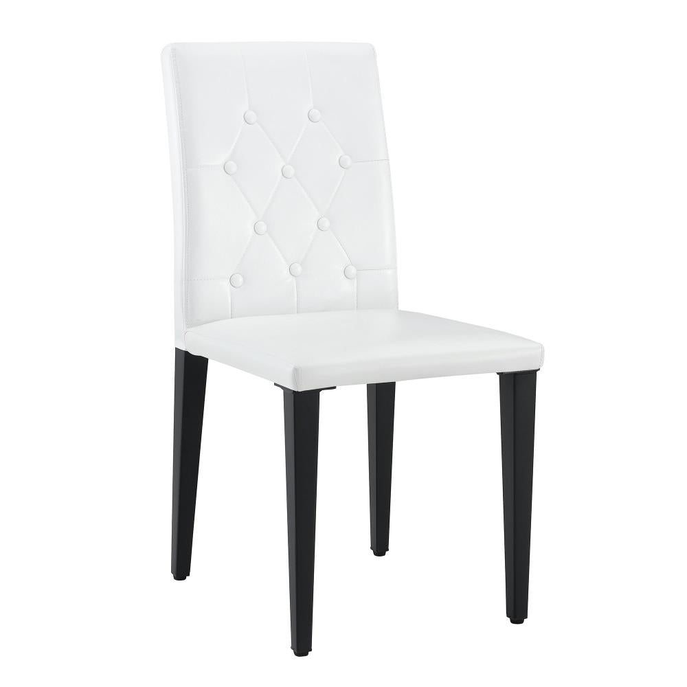 Contemporary Metal Leg Dining Chairs