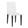 Contemporary Metal Leg Dining Chairs