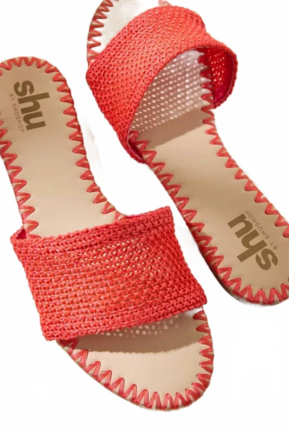 Women's Dixie Sandals In Coral
