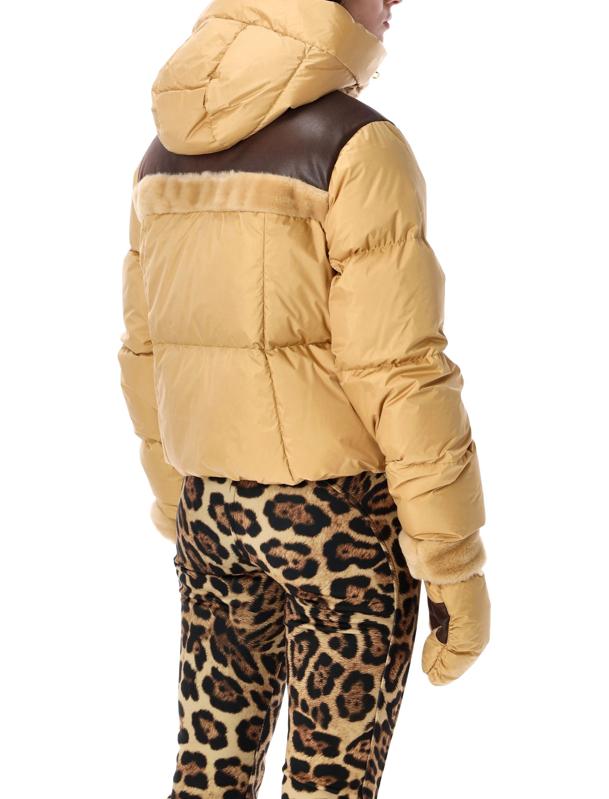 Rin Cropped High Collar Down Jacket