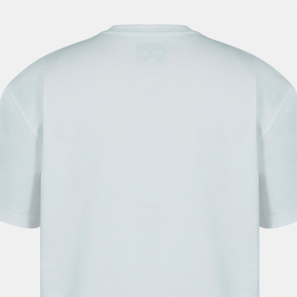 Jack Wills JW Boxy Tee Cotton Short Sleeve Fit T Shirt