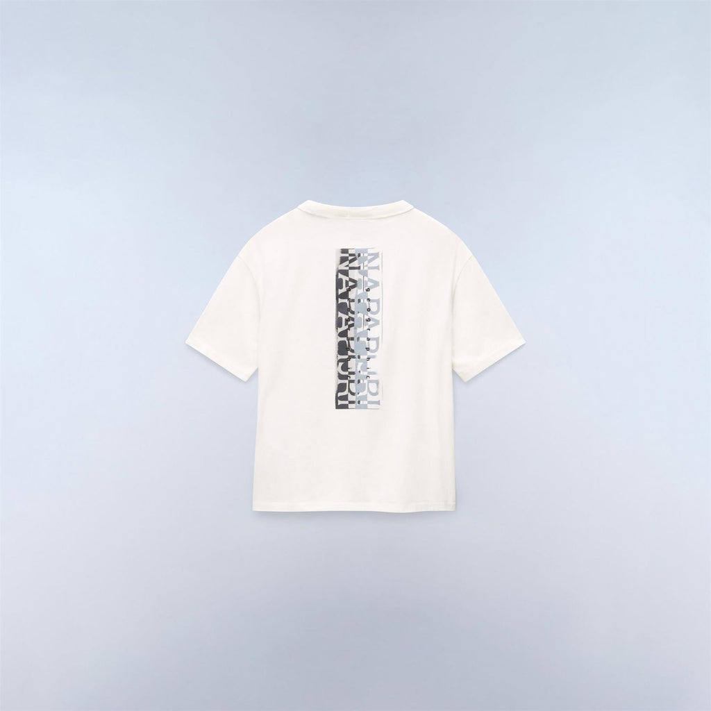 Napapijri Junior Back Print Crew Neck T-Shirt