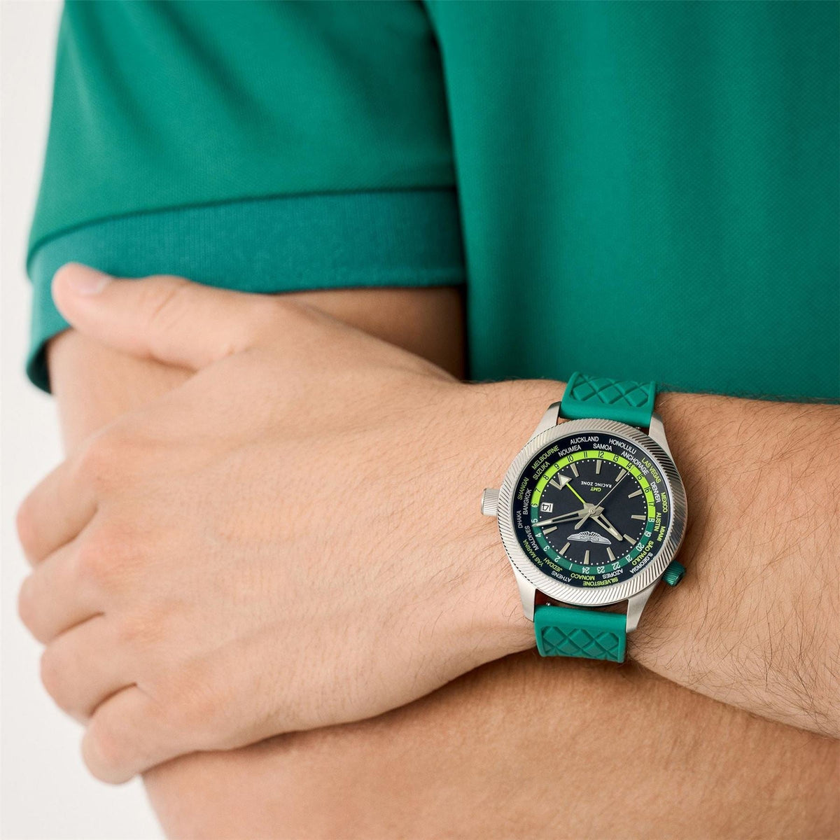 Aston Martin AMR GMT Racing Analogue Quartz Watch