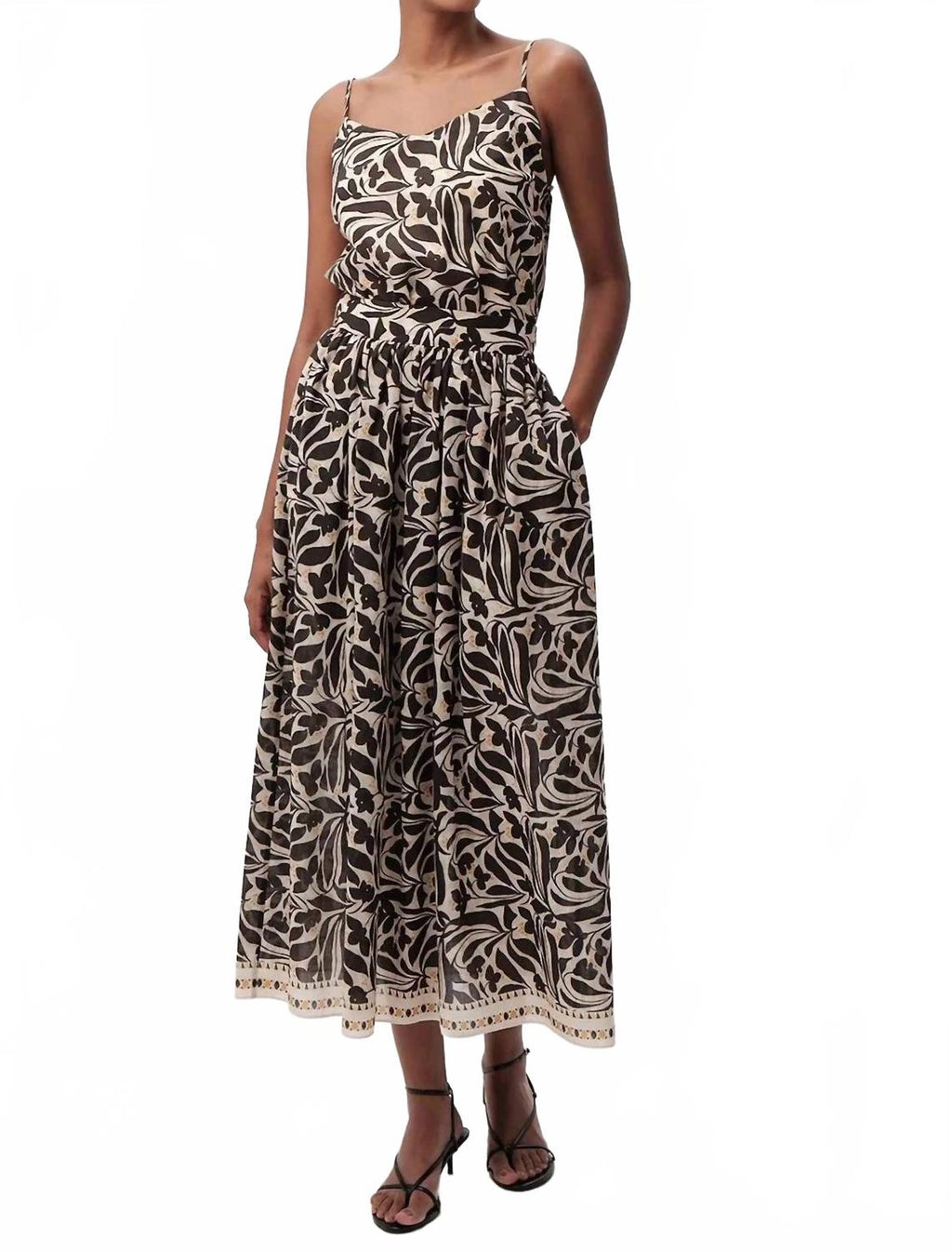 Chantal Printed Skirt In Multi