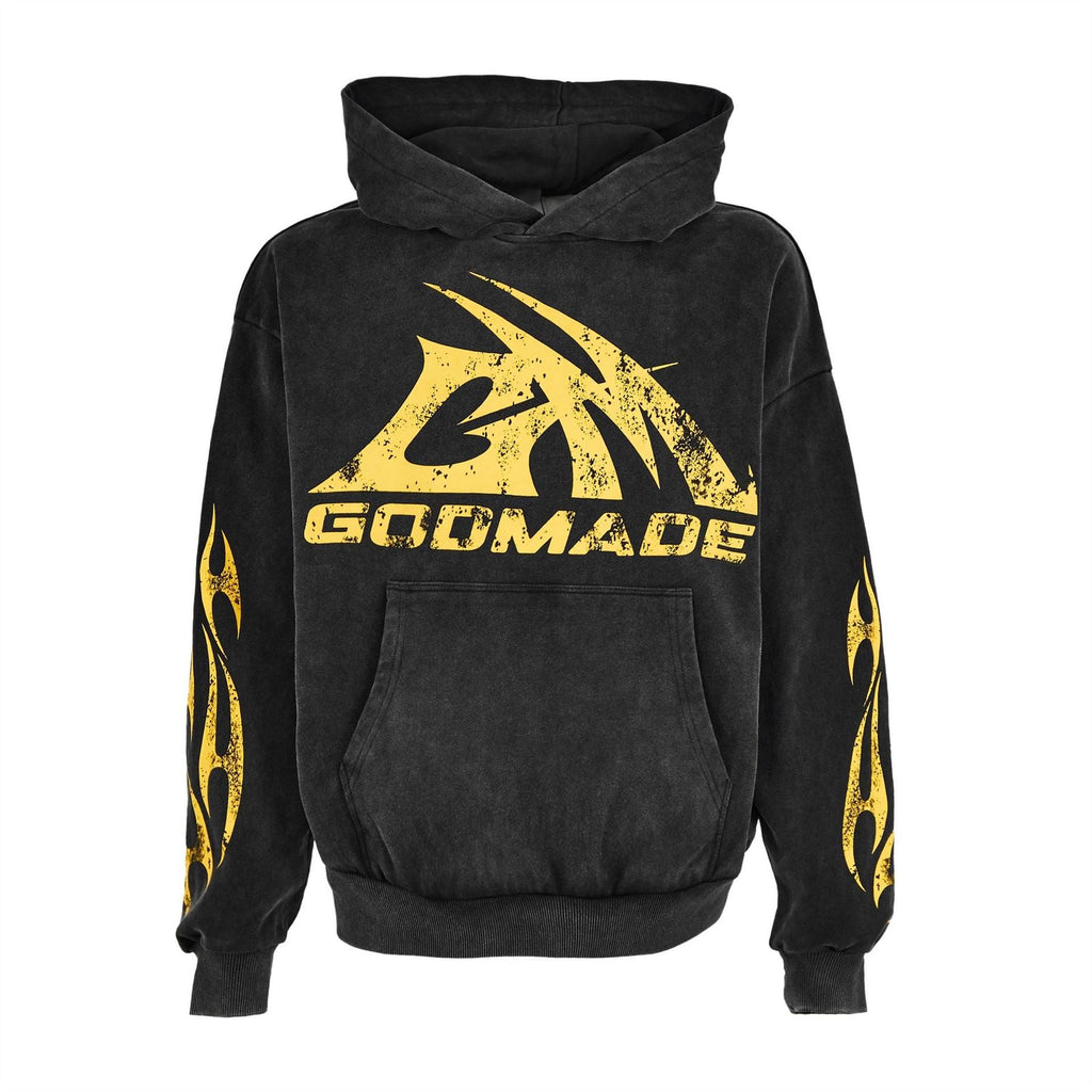 God Made Mens Gm Logo Hoodie
