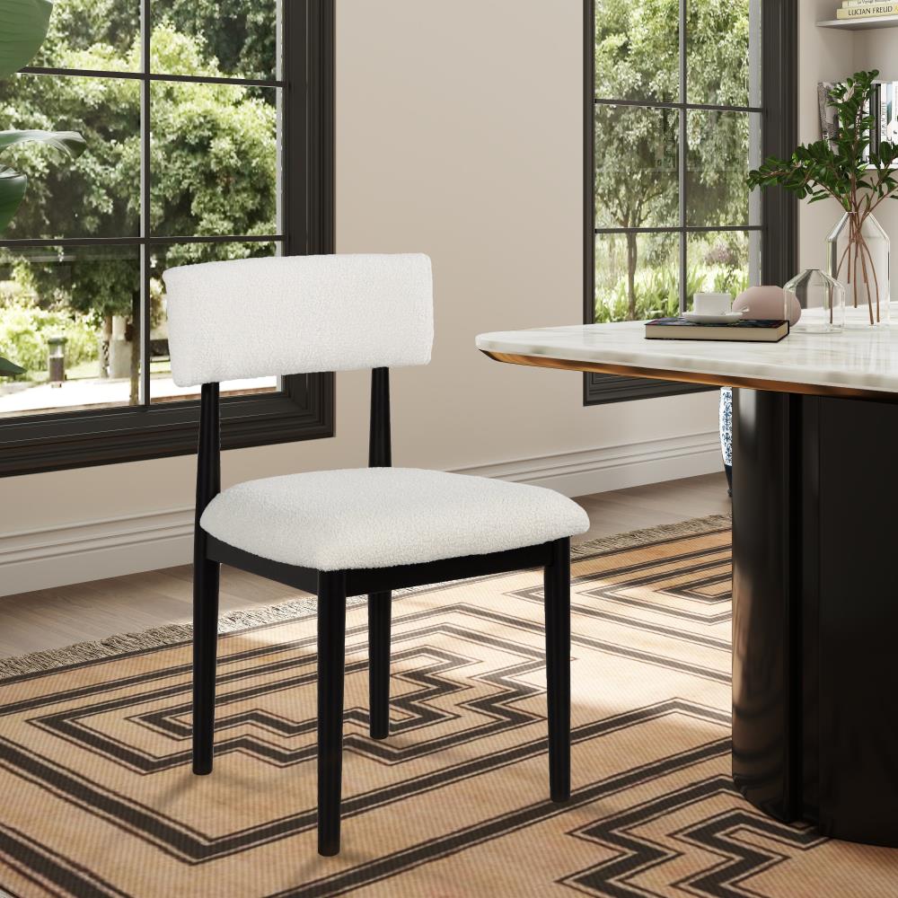 Contemporary Upholstered Side Chairs with Minimalist Design