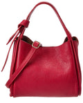 Italian Leather Top Handle Tote