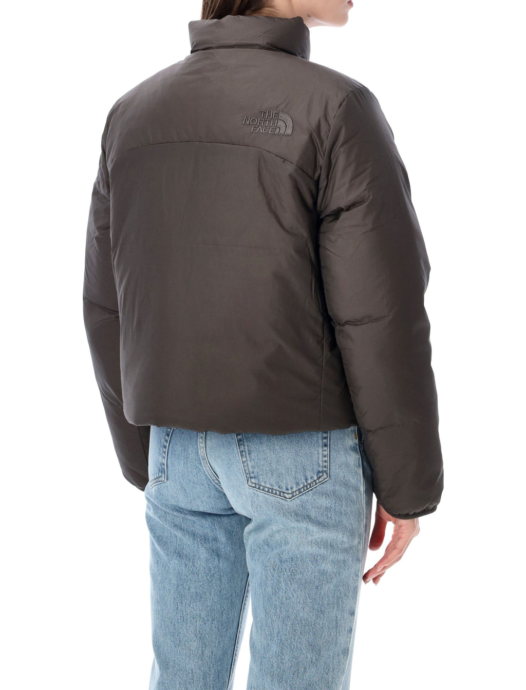 Pertex Nuptse Reversible Cropped Down Jacket