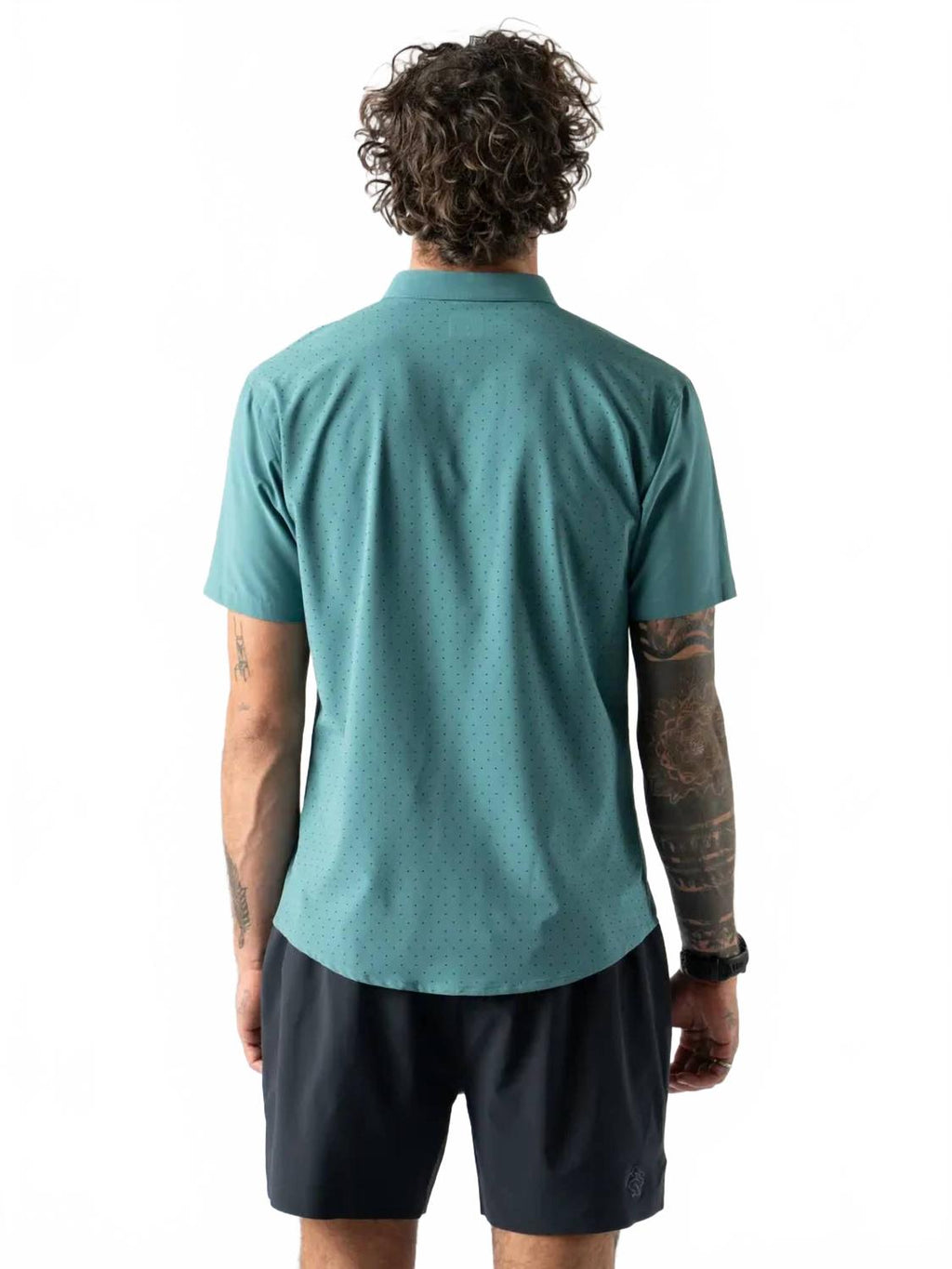 Men's High Country Short Sleeve Shirt In Hydro/blue Plaid