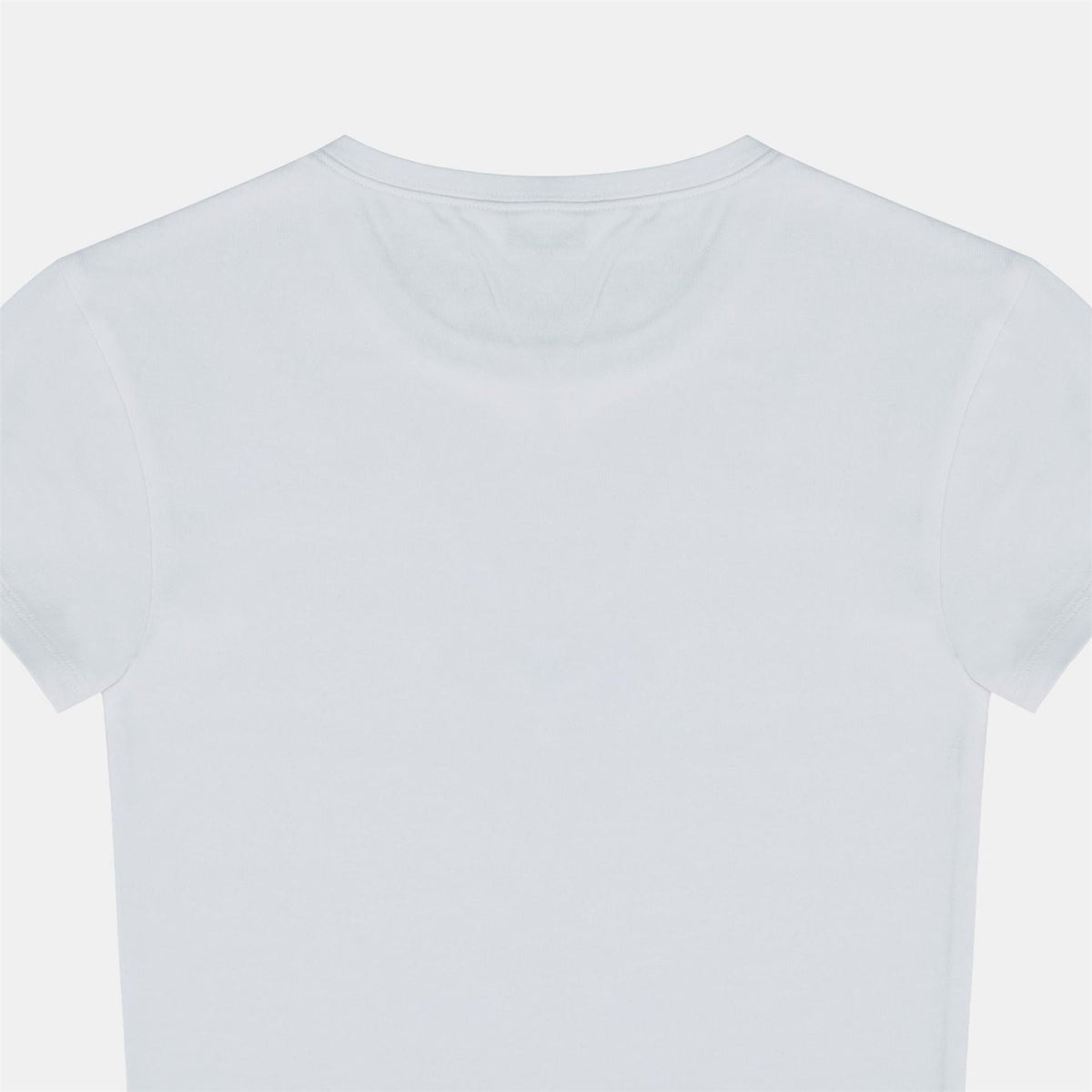 Jack Wills Graphic Cotton Short Sleeve Crew Neck Print Crop Top