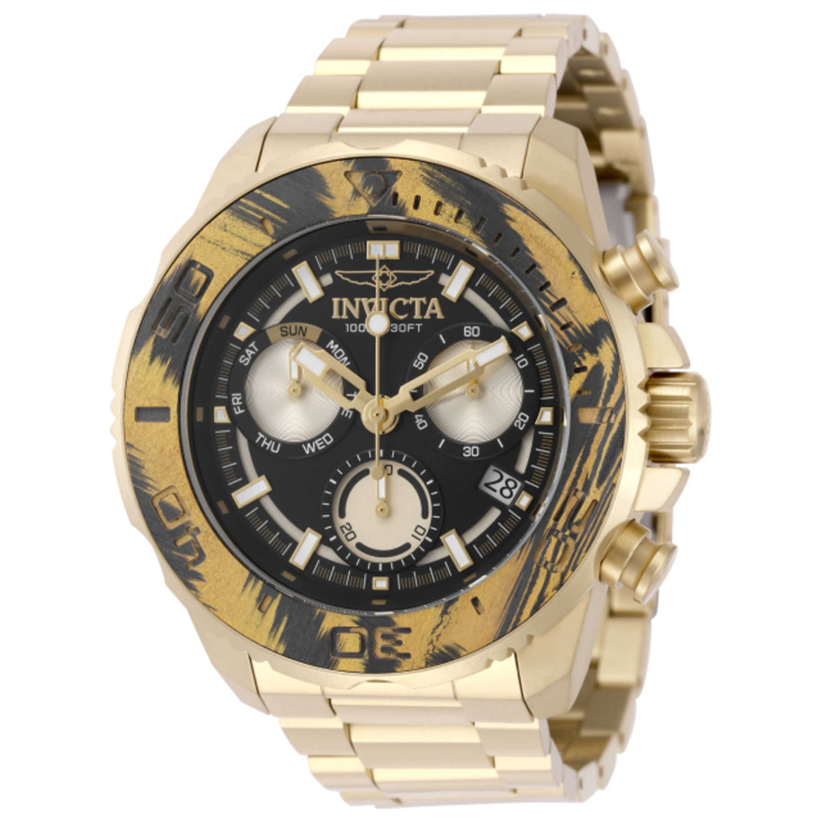 Invicta Men's Carbon Hawk 48mm Quartz Watch IN-51078