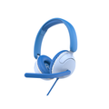 myFirst CareBuds Link W2 - Foldable Wired Headphone with Kids Safe Volume Limit & Boom Mic