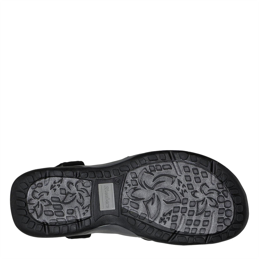 Skechers Reggae Slim Turn It Up Flat Slide Sandals