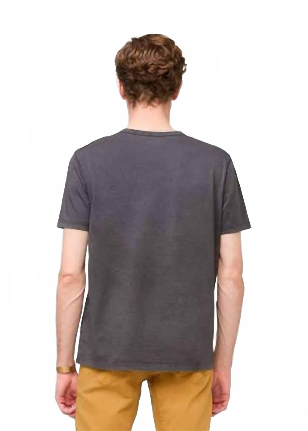 Men's Purepima Pocket Tee In Washed Grey