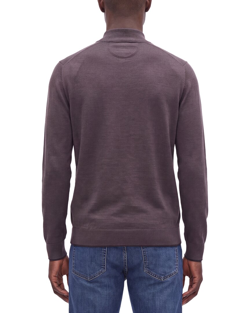 Raffi Jersey Mock Neck Sweater