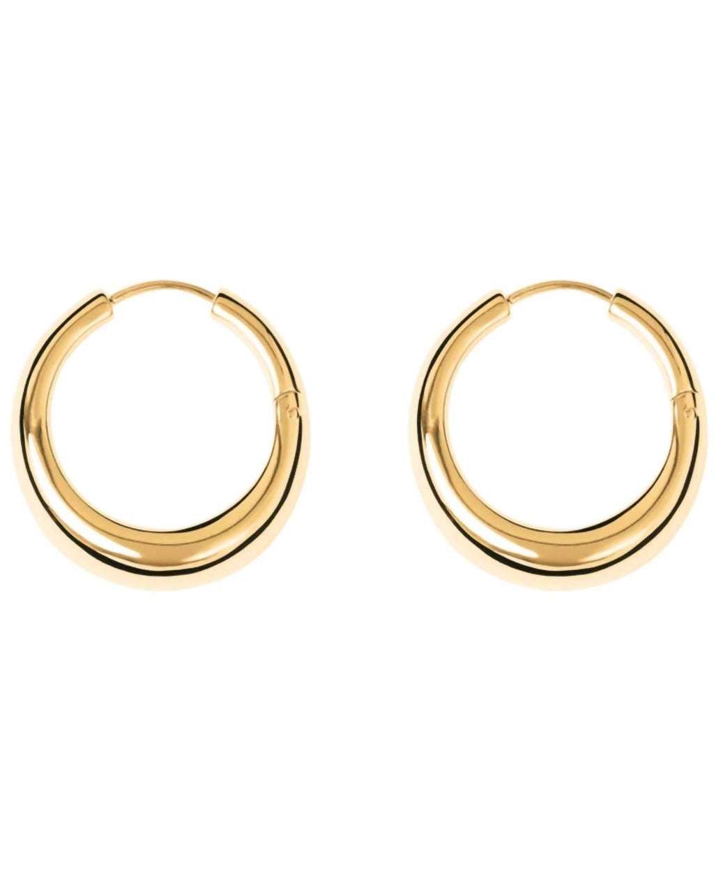 Women's Andrea Round Earrings In Gold