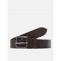 Jack and Jones Leather Pin Buckle Belt with Stitching